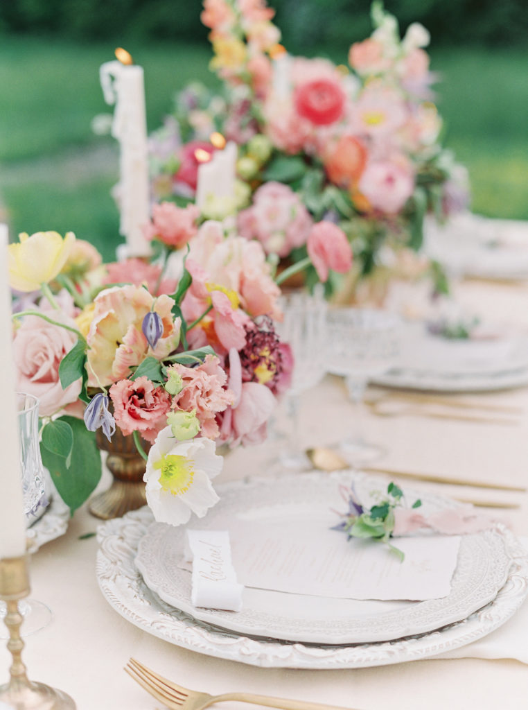 Wedding Reception Floral Centerpieces