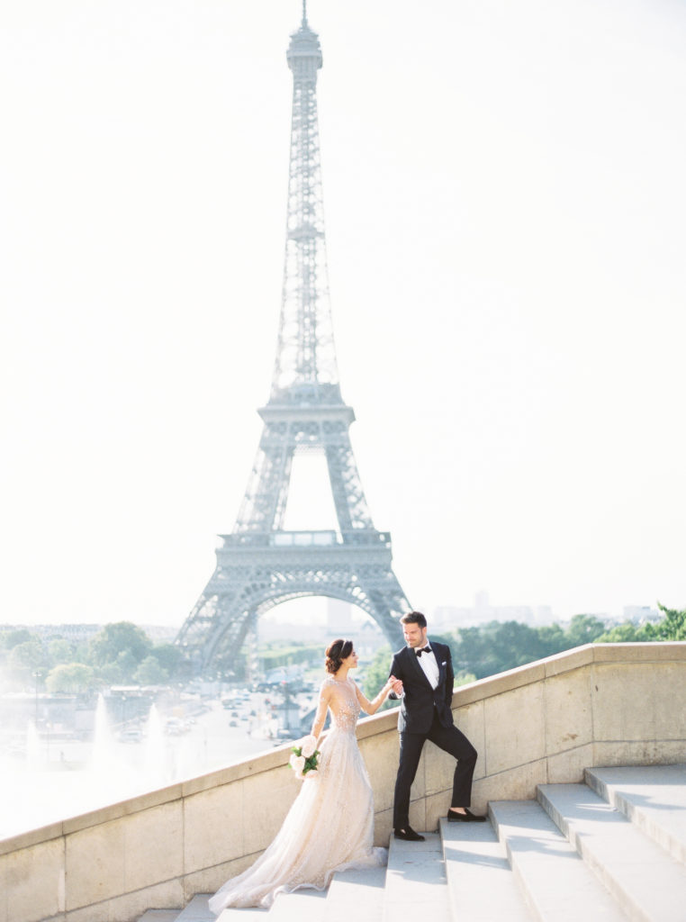 Eiffel Tower Wedding Photography