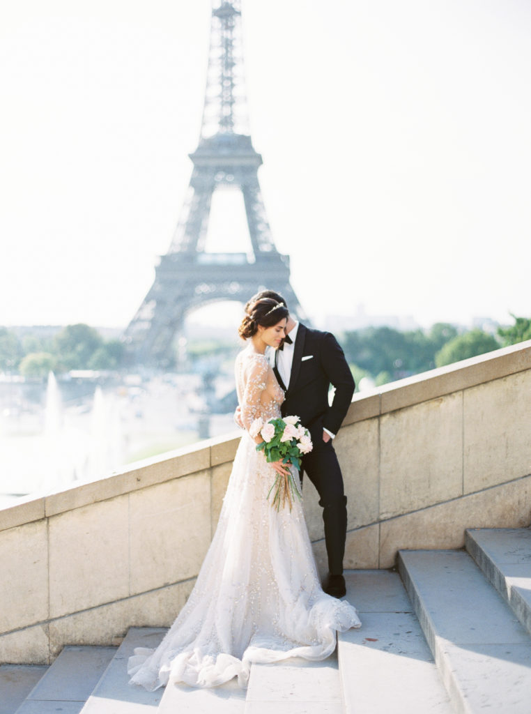 Eiffel Tower Wedding Photography