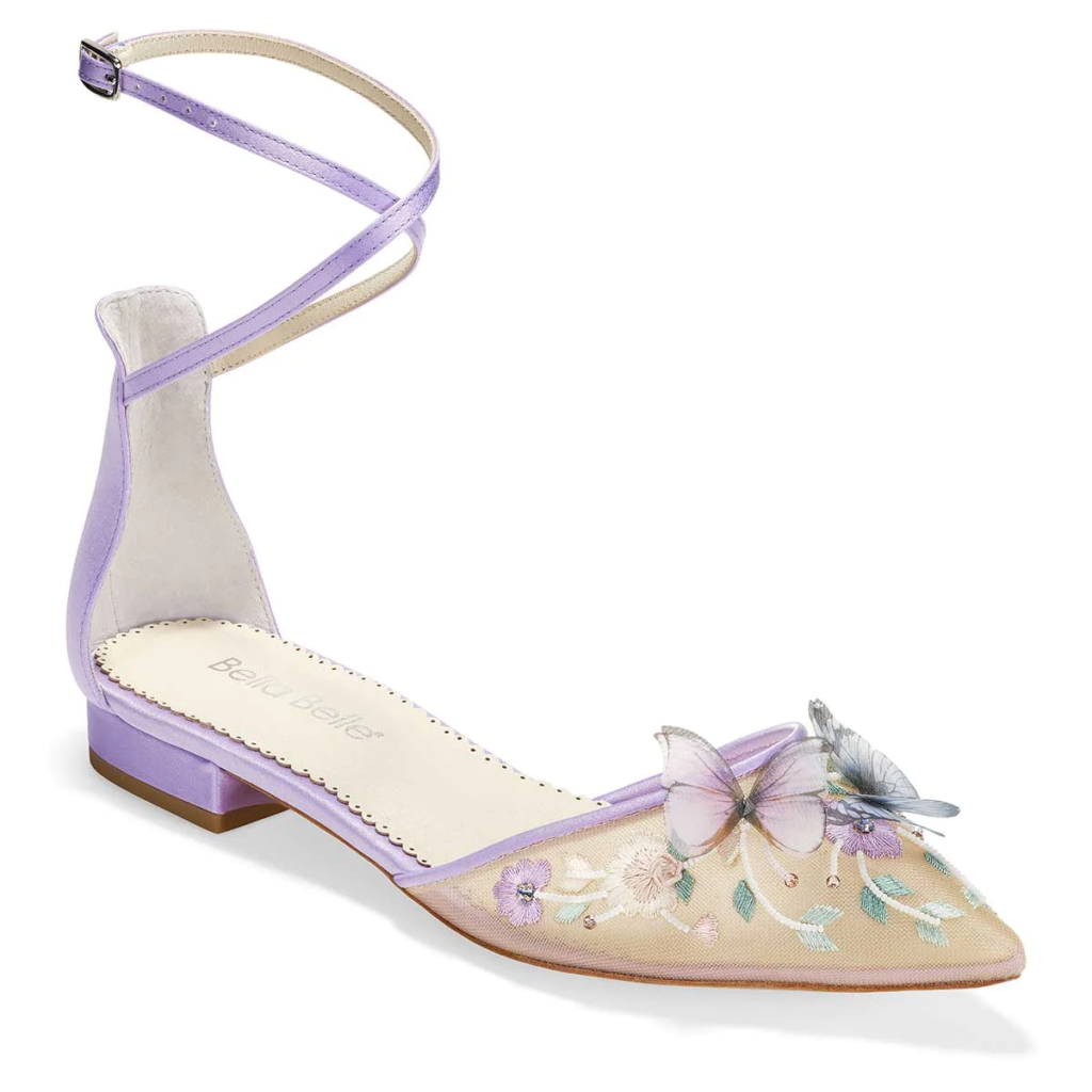 Lavender Colorful Bridal Shoes